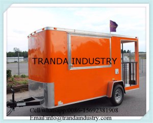 Motorcycle Mobile Food Trailer Food Cart Food Van