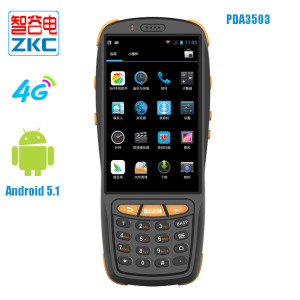 4′′ Rugged Mobile Handheld Wireless Barcode Scanner PDA