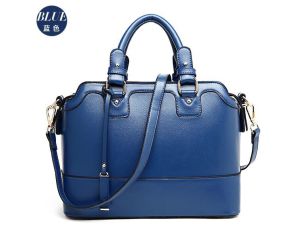 2016 New Solid Tide Fashion Leather Handbags Shoulder Satchel Middle-Aged Lady Leather Bag