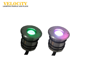 Stainless Steel 1W IP68 RGB/RGBW Embedded Underwater Lights for Fountain / Pool