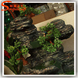 Guangzhou Wholesales Fake Plastic Artificial Aquarium Rock